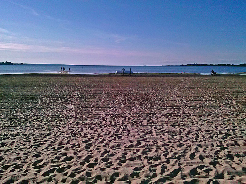 the day use beach at cheboygan state park